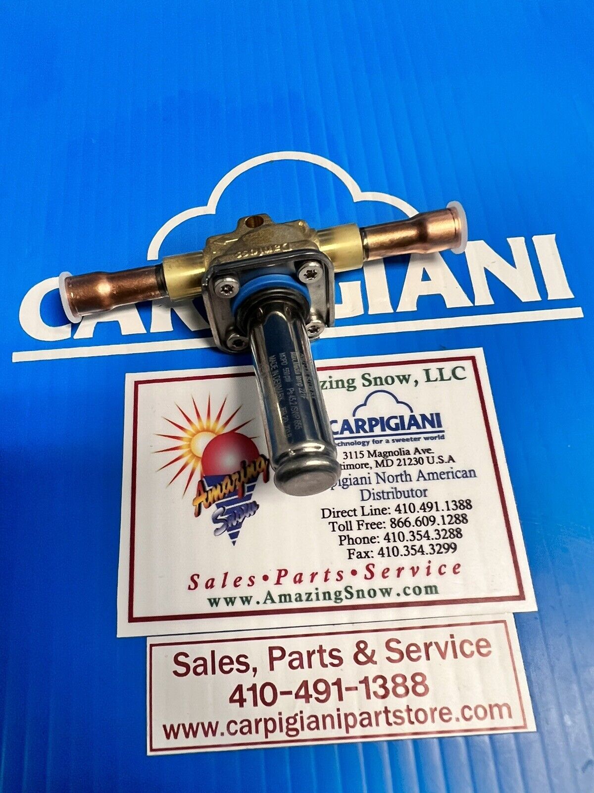 Carpigiani Part Number: IC581-001072 Solenoid Valve Body, Danfoss Ev