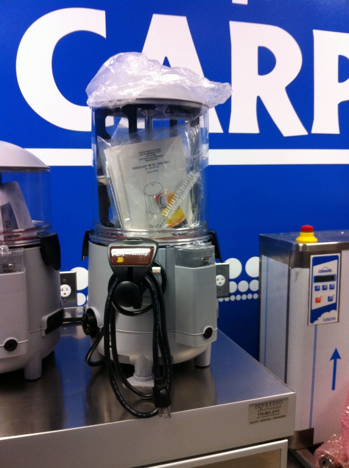 Carpigiani Hot Chocolate machine Gelato Ice Cream Coffee Hot Topping 10 Liters
