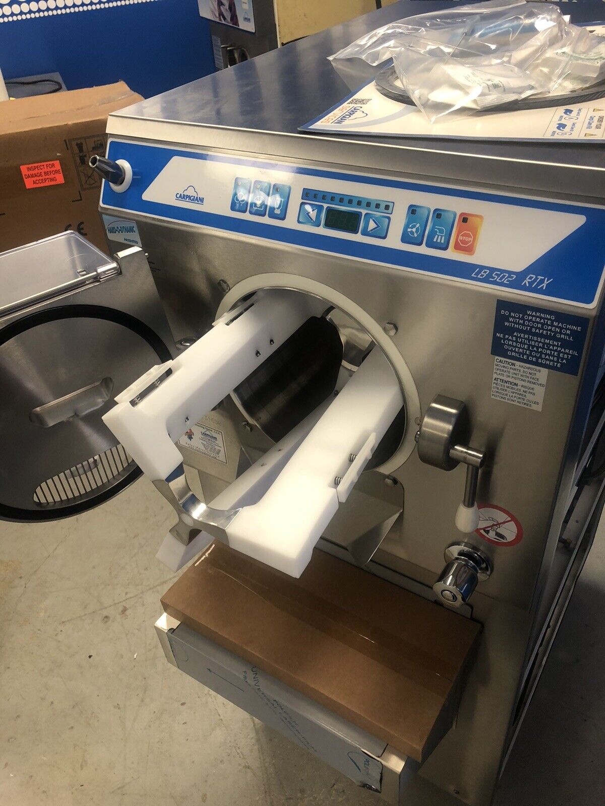 Carpigiani LB502G RTX Batch freezer Gelato Ice Cream 3 Phase Water Cooled