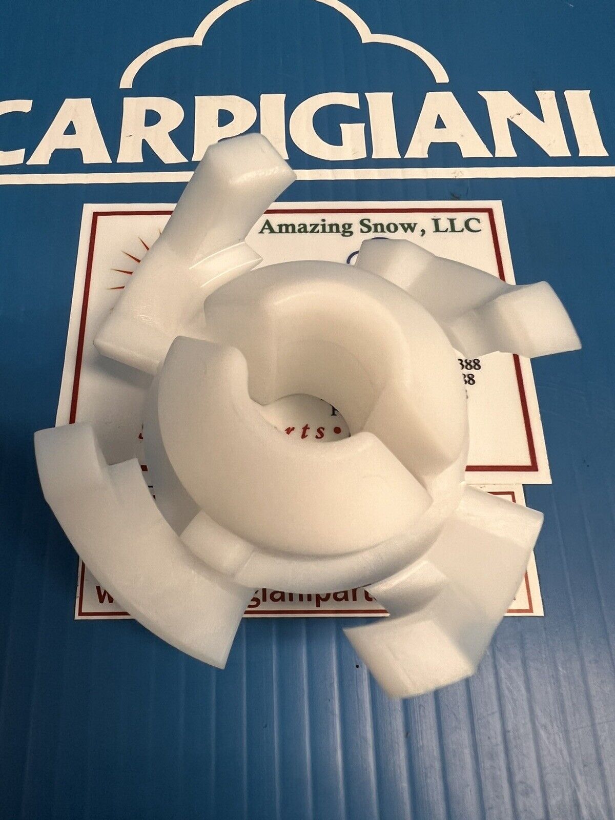 Carpigiani Part Number IC173139040 Pusher Beater End, Pump, .85 Diameter