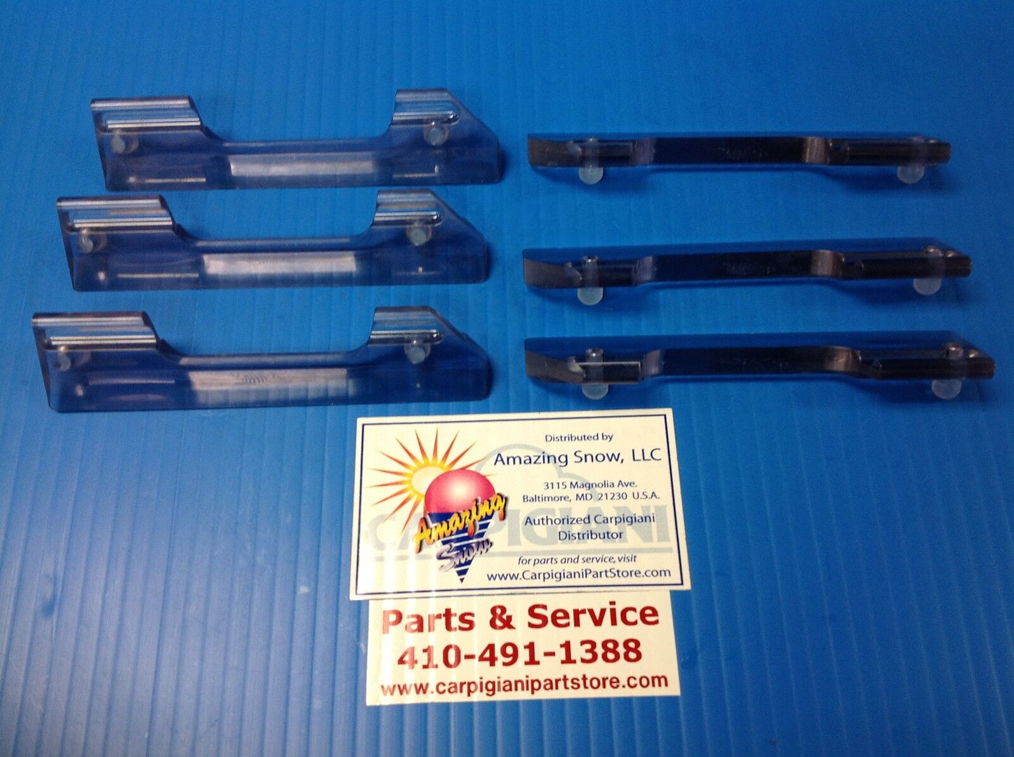 Carpigiani Parts Coldelite Ice Cream Gelato Yogurt Scraper Blades Kit UF-253