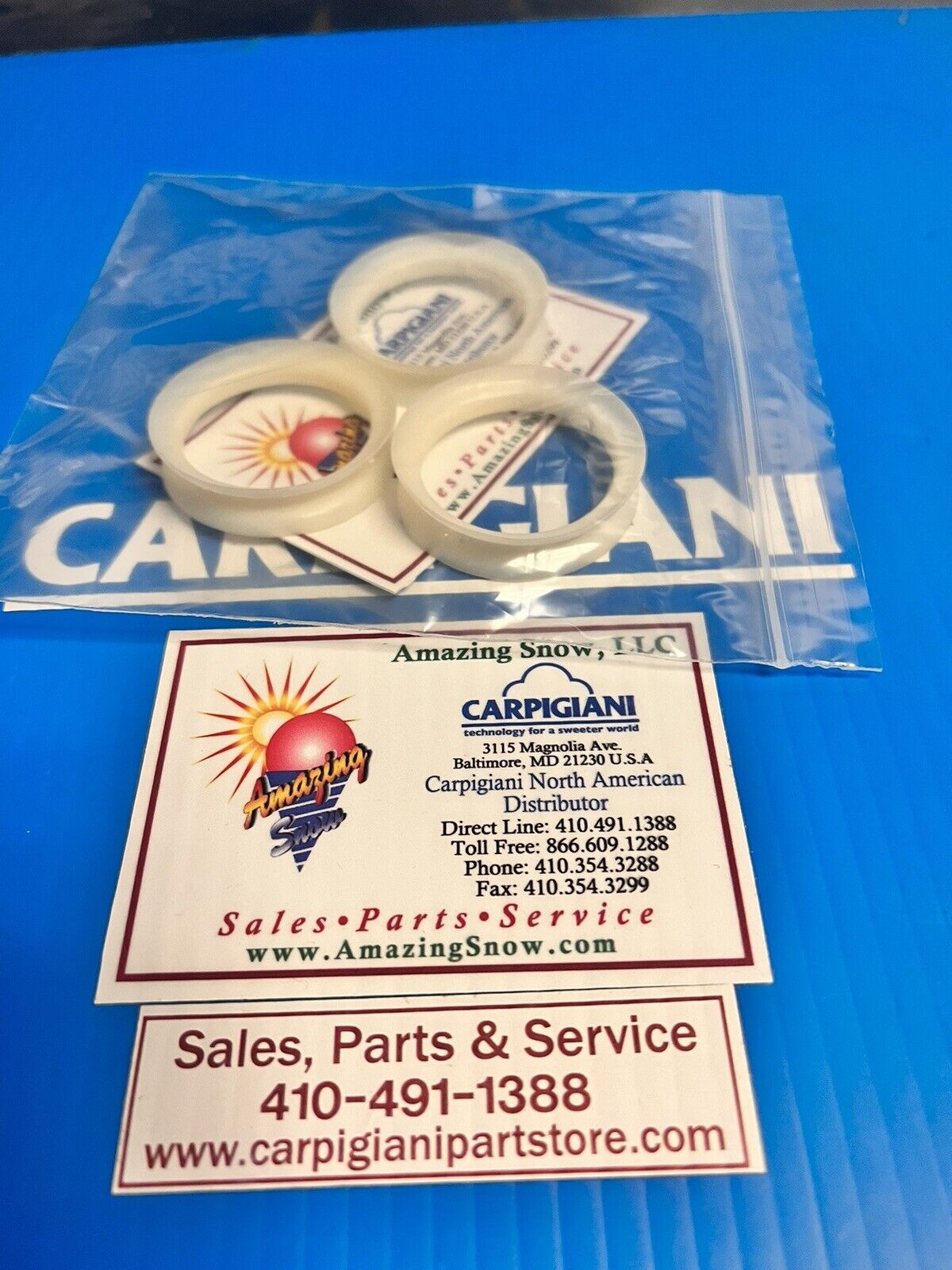 Carpigiani Parts Coldelite Batch Freezer Gelato Ice Cream LB1002 RTX Beater Seal
