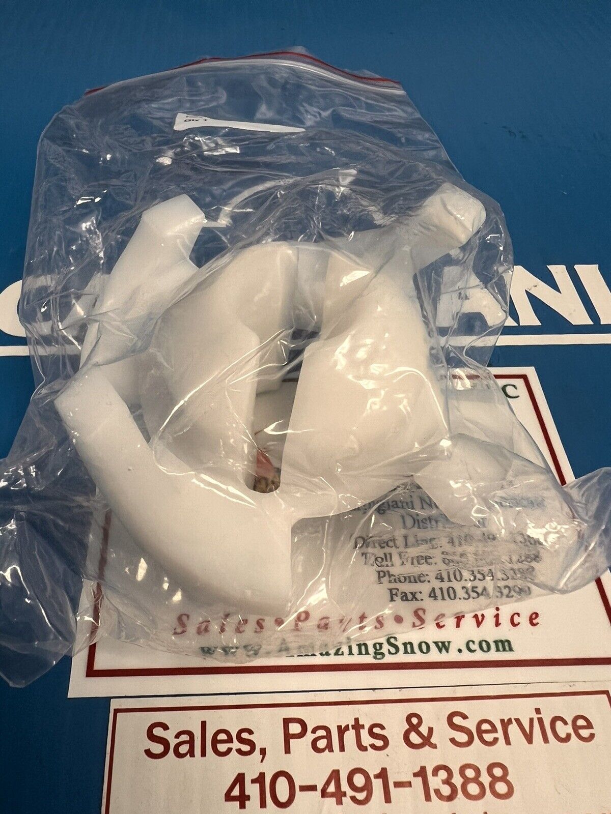 Carpigiani Part Number IC173139040 Pusher Beater End, Pump, .85 Diameter