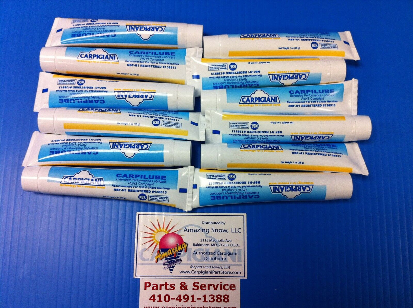 Carpigiani Parts Coldelite Ice Cream Lubricant Gelato Soft Serve Batch Freezer