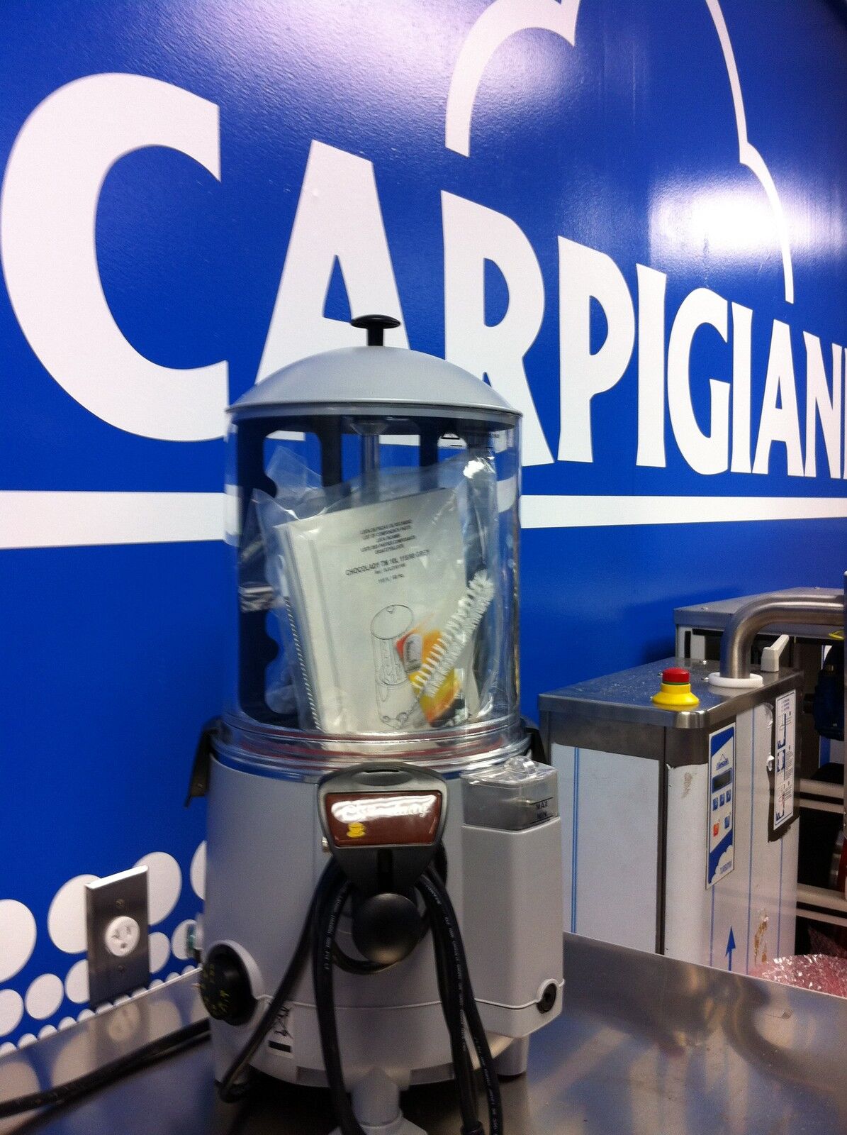 Carpigiani Hot Chocolate machine Gelato Ice Cream Coffee Hot Topping 10 Liters