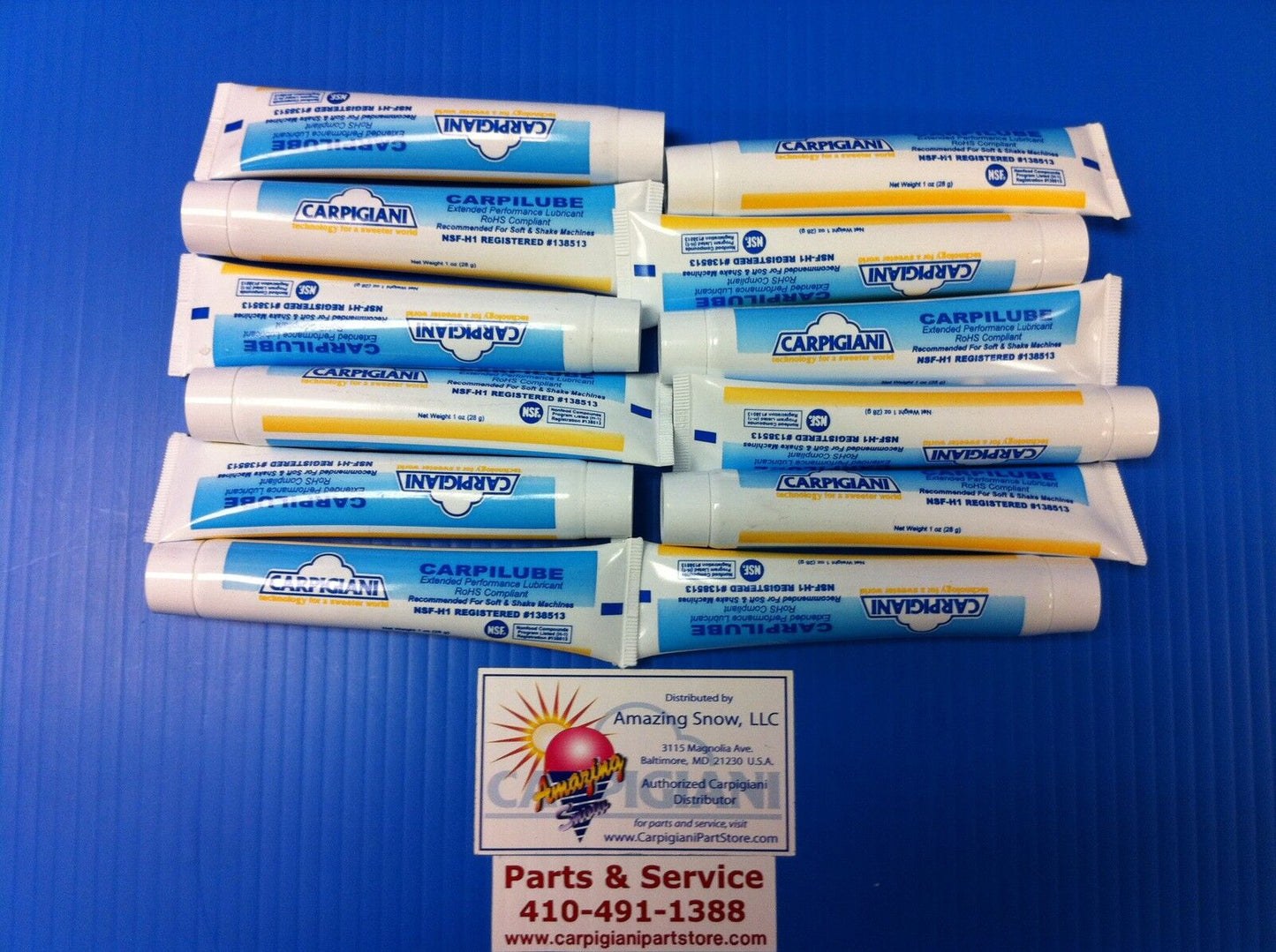 Carpigiani Parts Coldelite Ice Cream Lubricant Gelato Soft Serve Batch Freezer