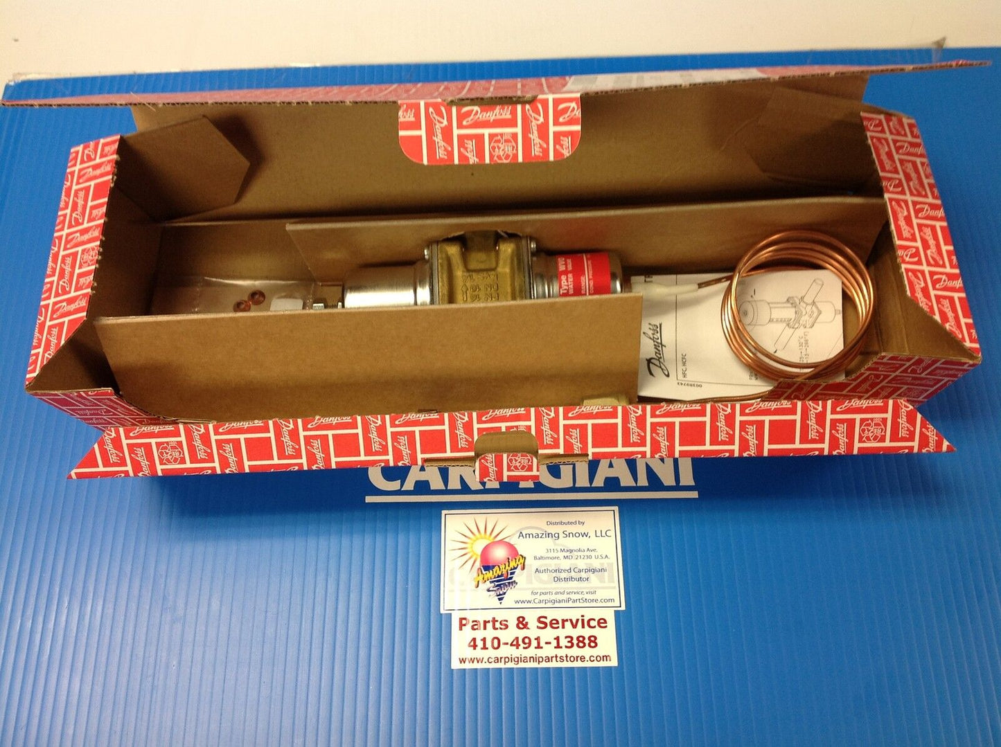 Carpigiani Parts Batch Freezer LB302 LB502 LB1002 202GRTX LB502RTX Water Valve