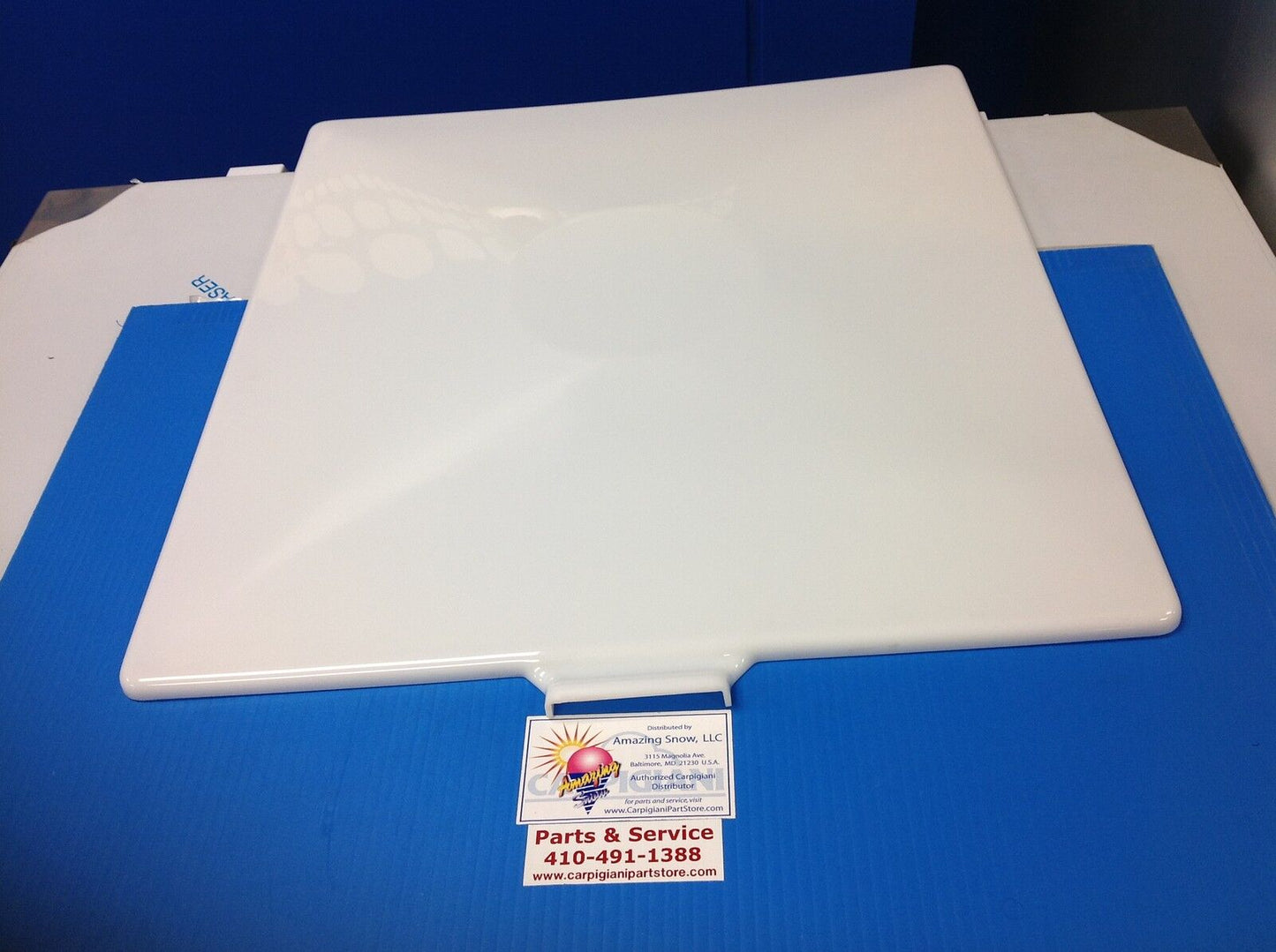 Carpigiani Parts Coldelite Soft Serve Ice Cream Mix Tank Cover UF-253 & UF-263G