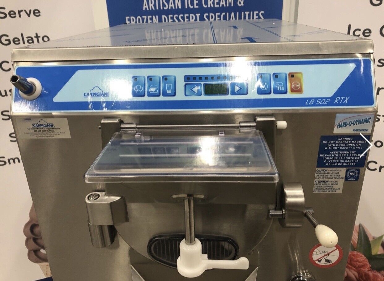 Carpigiani LB 502 RTX Batch Freezer LB 502 Water Cooled