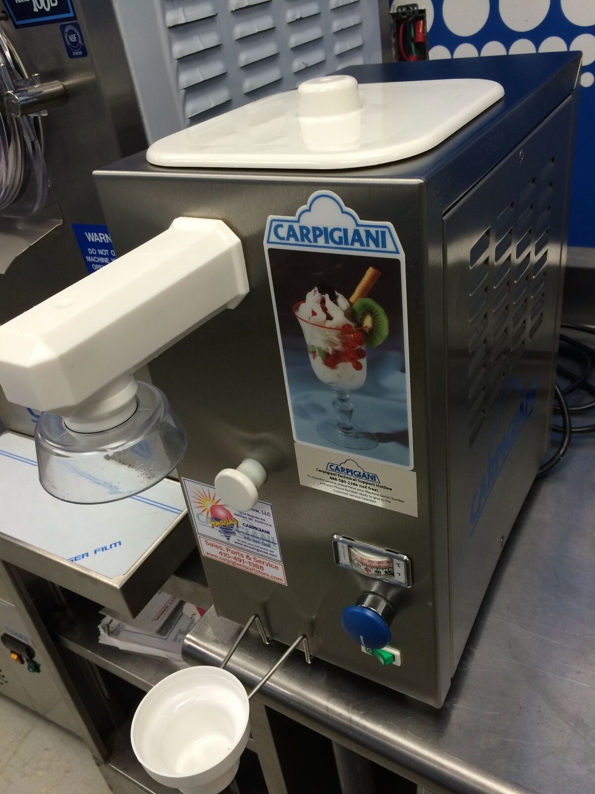 Carpigiani Whipped Cream Machine Model KW-50 Gelat Ice Cream Bakery Cafe'