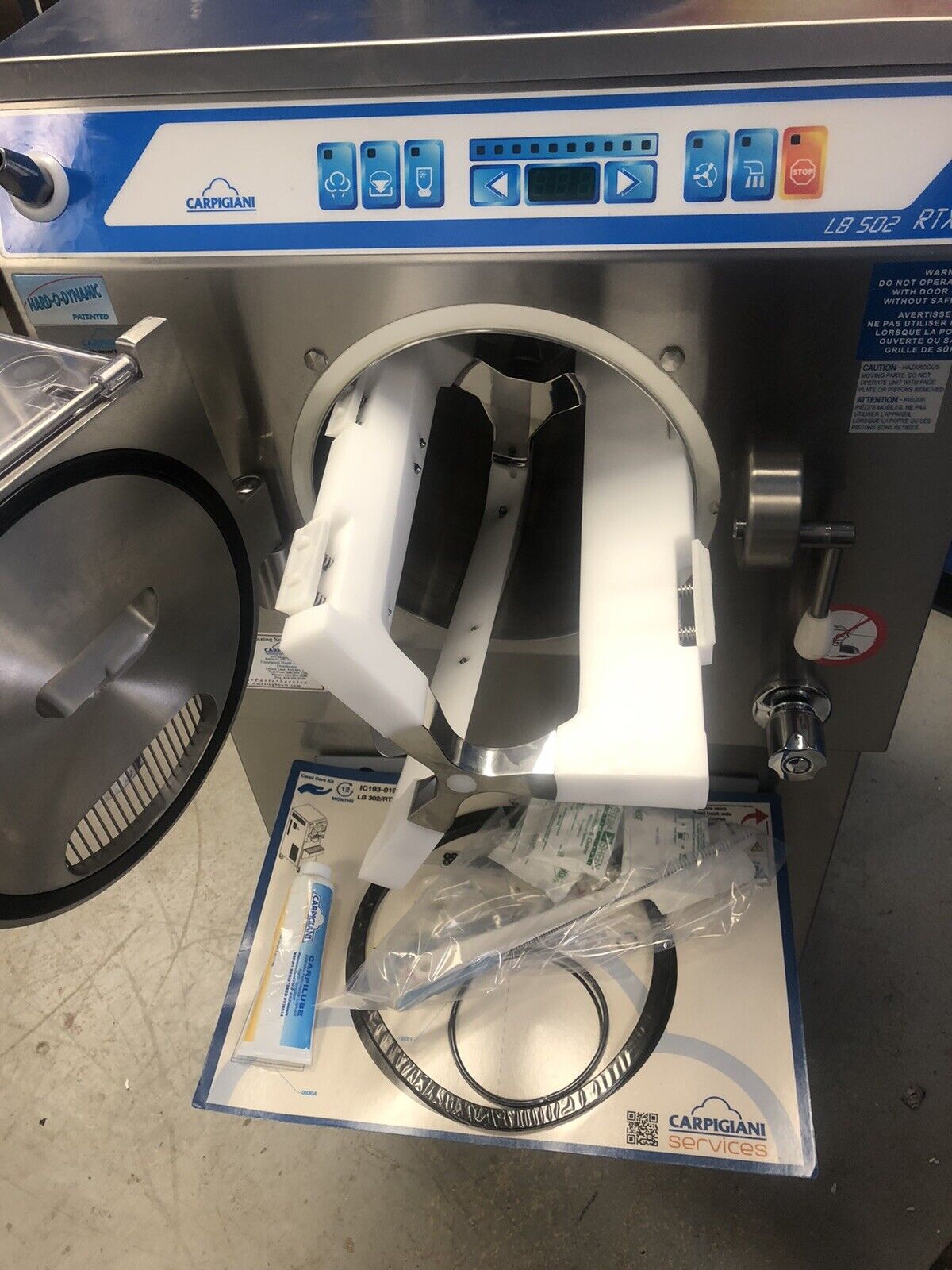 Carpigiani LB502G RTX Batch freezer Gelato Ice Cream 3 Phase Water Cooled
