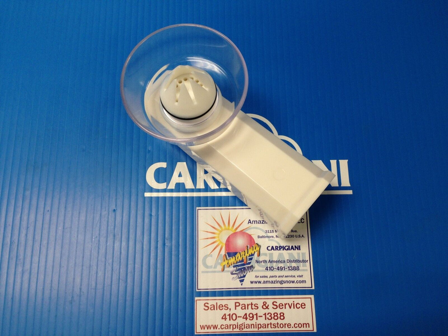 Carpigiani Coldelite Whipped Cream Machine Dispensing Head Model Mini Whip KW 50