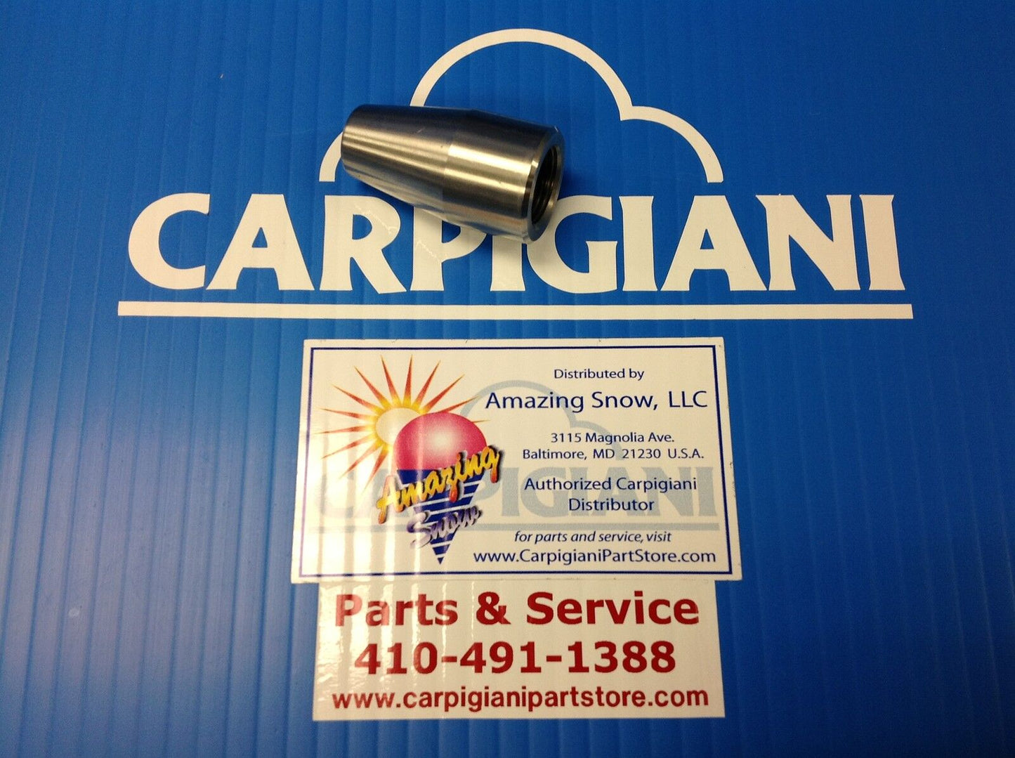 Carpigiani Parts Batch Freezer Gelato LB302 LB502 LB1002RTX Felxible Hose Nozzel