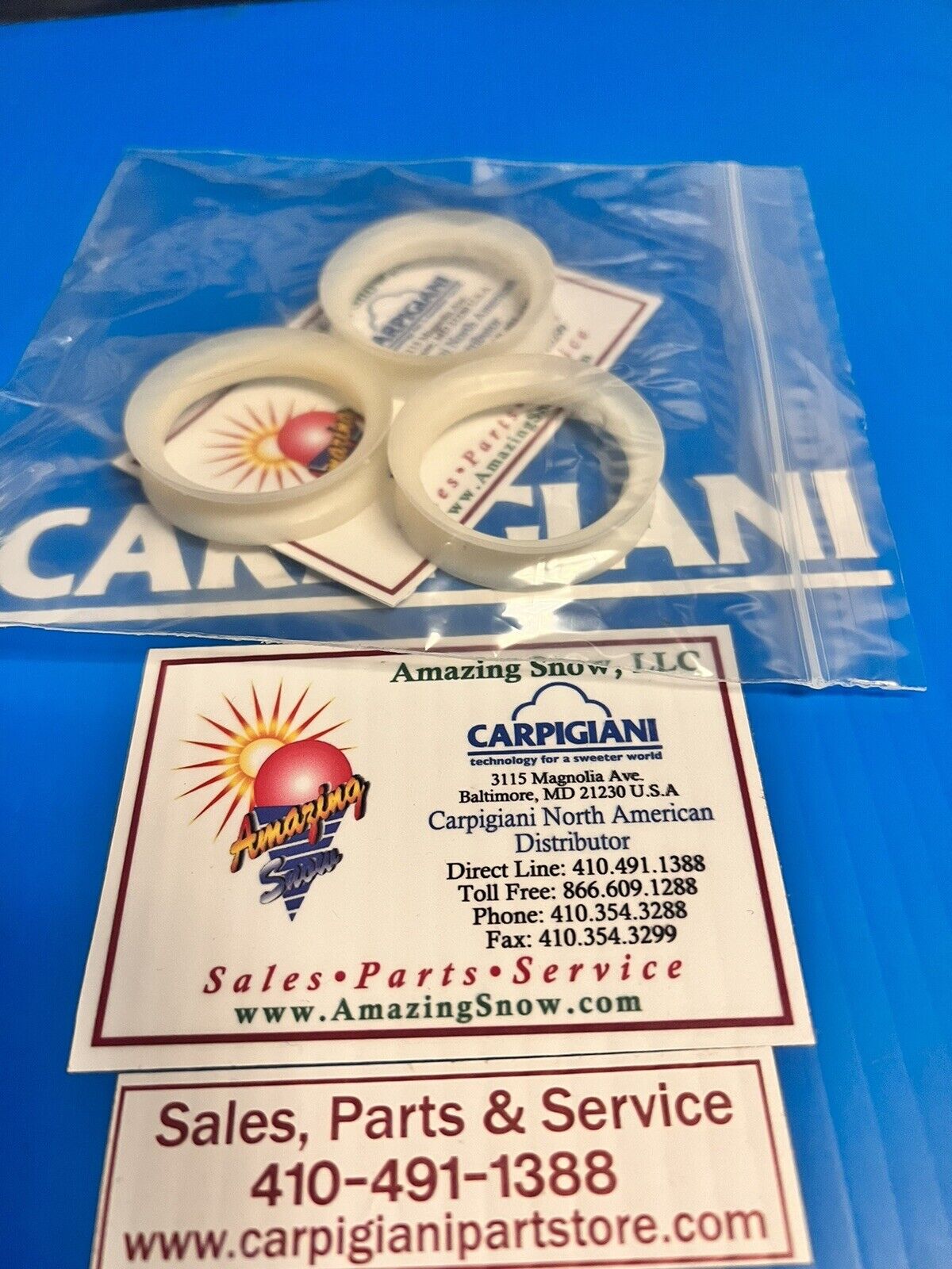 Carpigiani Parts Coldelite Batch Freezer Gelato Ice Cream LB1002 RTX Beater Seal