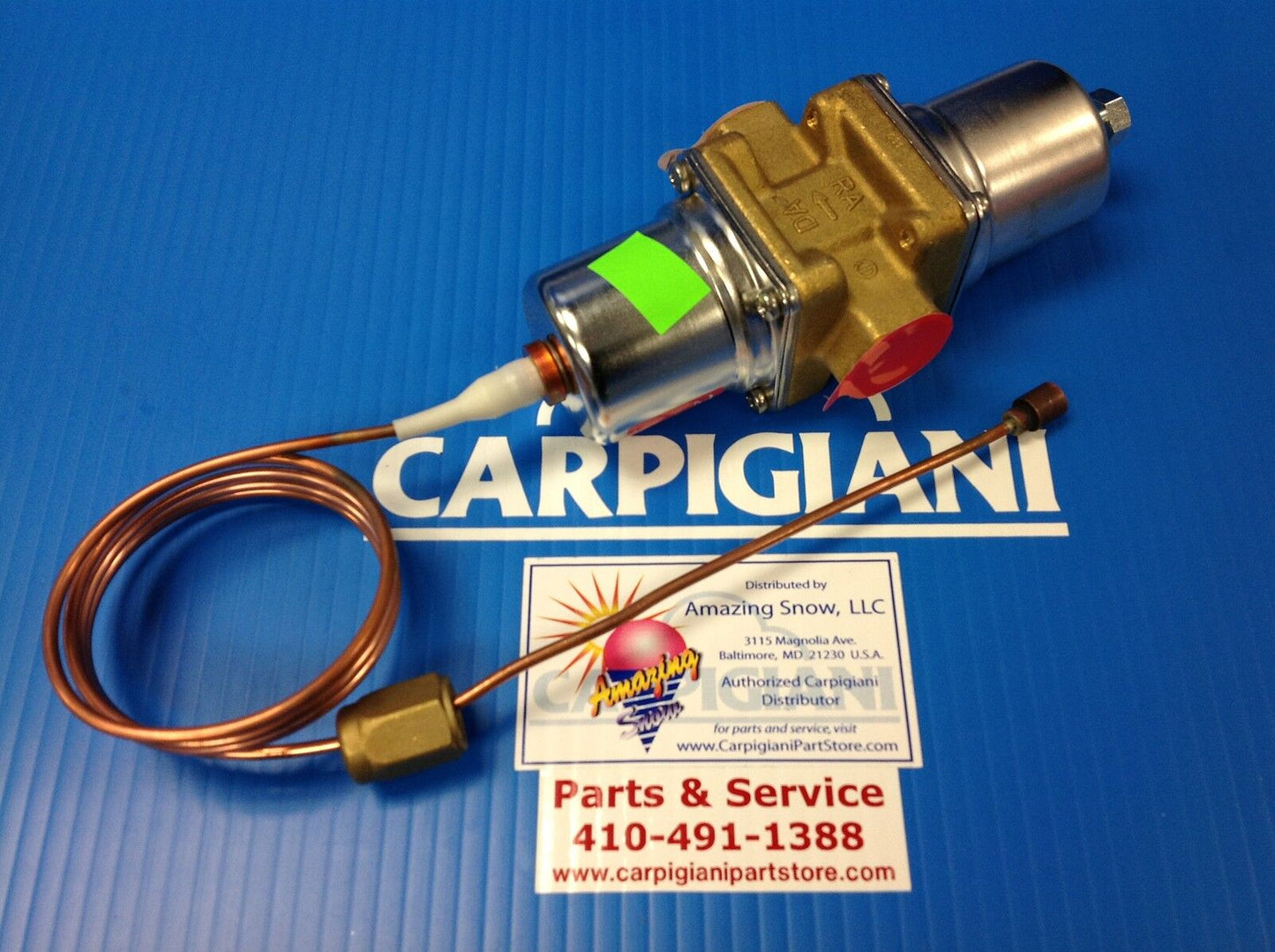 Carpigiani Parts Batch Freezer LB302 LB502 LB1002 202GRTX LB502RTX Water Valve
