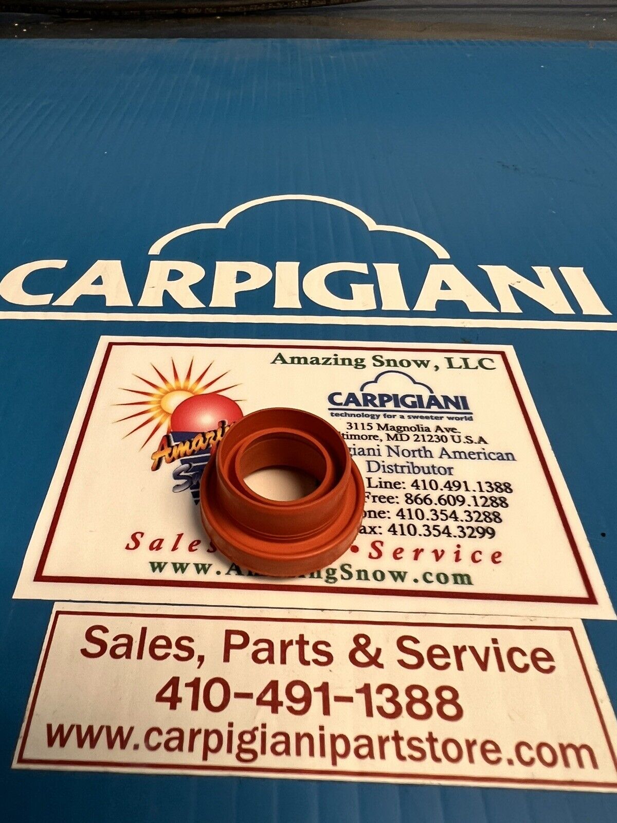 Carpigiani Part Number IC177120090 Seal, Drive Body Pump