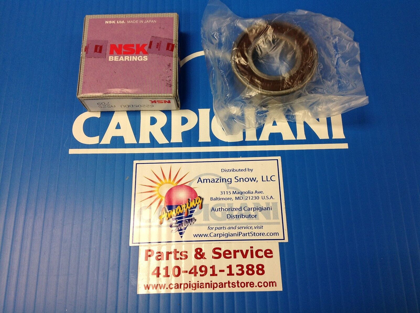 Carpigiani Parts Coldelite SoftServe Ice Cream UF-253 P Pump Drive Belt Bearings