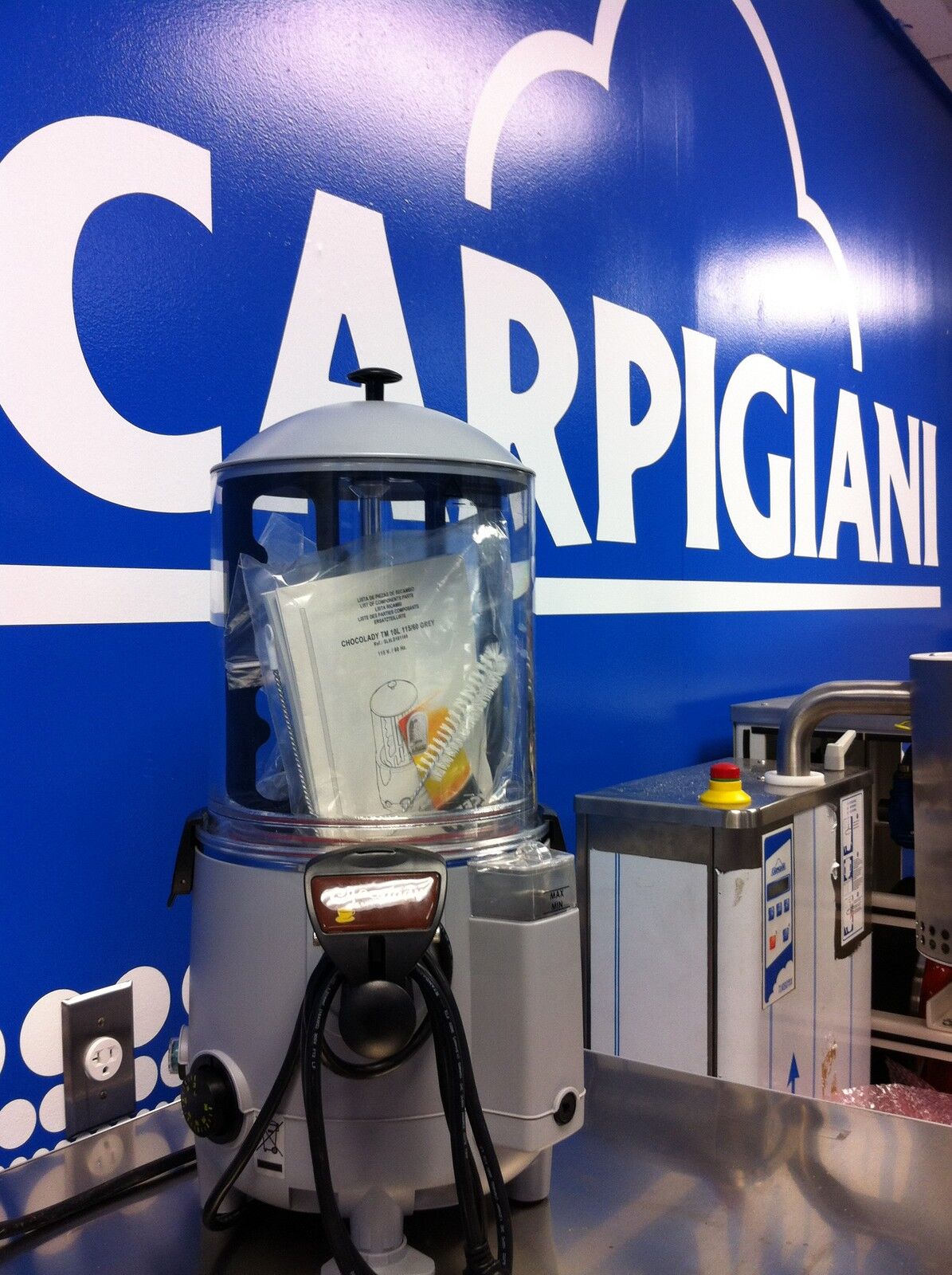 Carpigiani Hot Chocolate machine Gelato Ice Cream Coffee Hot Topping 10 Liters