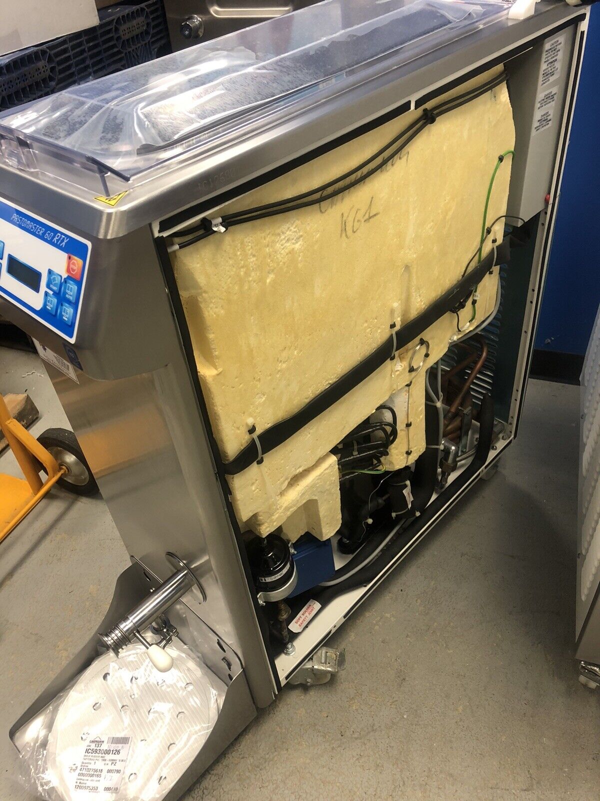 CARPIGIANI PASTEURIZER GELATO ICE CREAM BATCH FREEZER