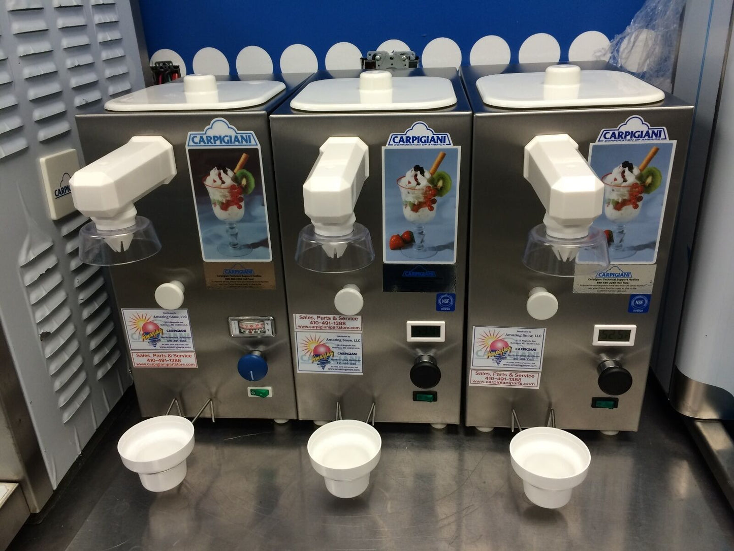 Carpigiani Whipped Cream Machine Model KW-50 Gelat Ice Cream Bakery Cafe'
