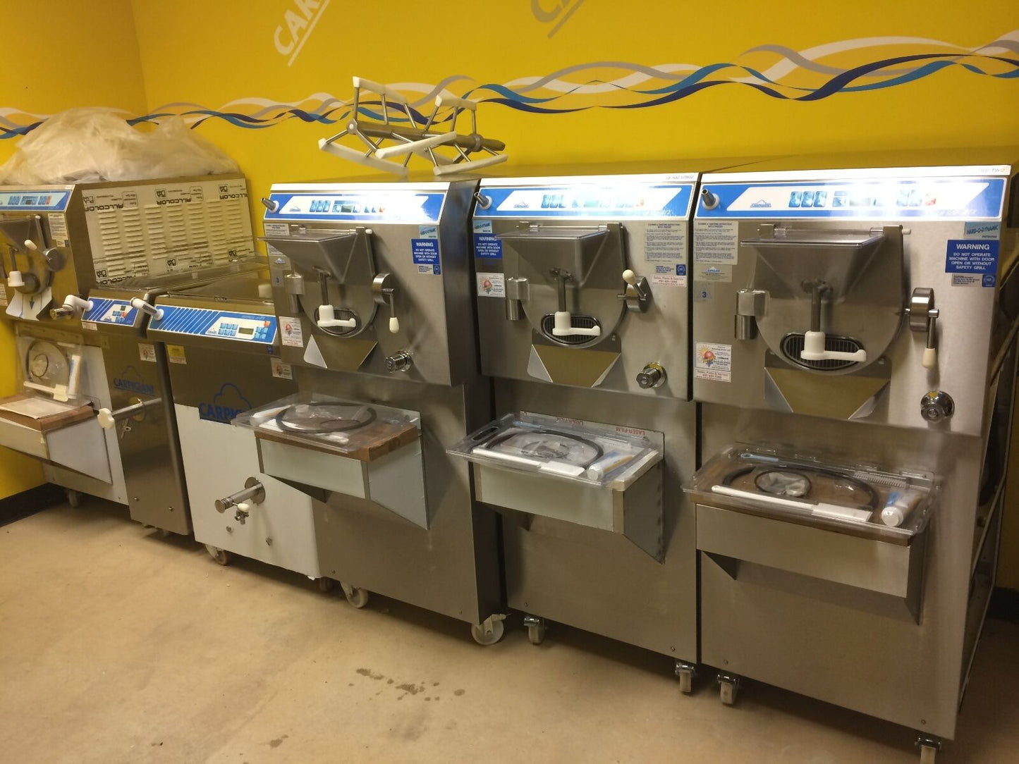 CARPIGIANI BATCH FREEZER GELATO ICE CREAM ITALIAN ICE LB 1002