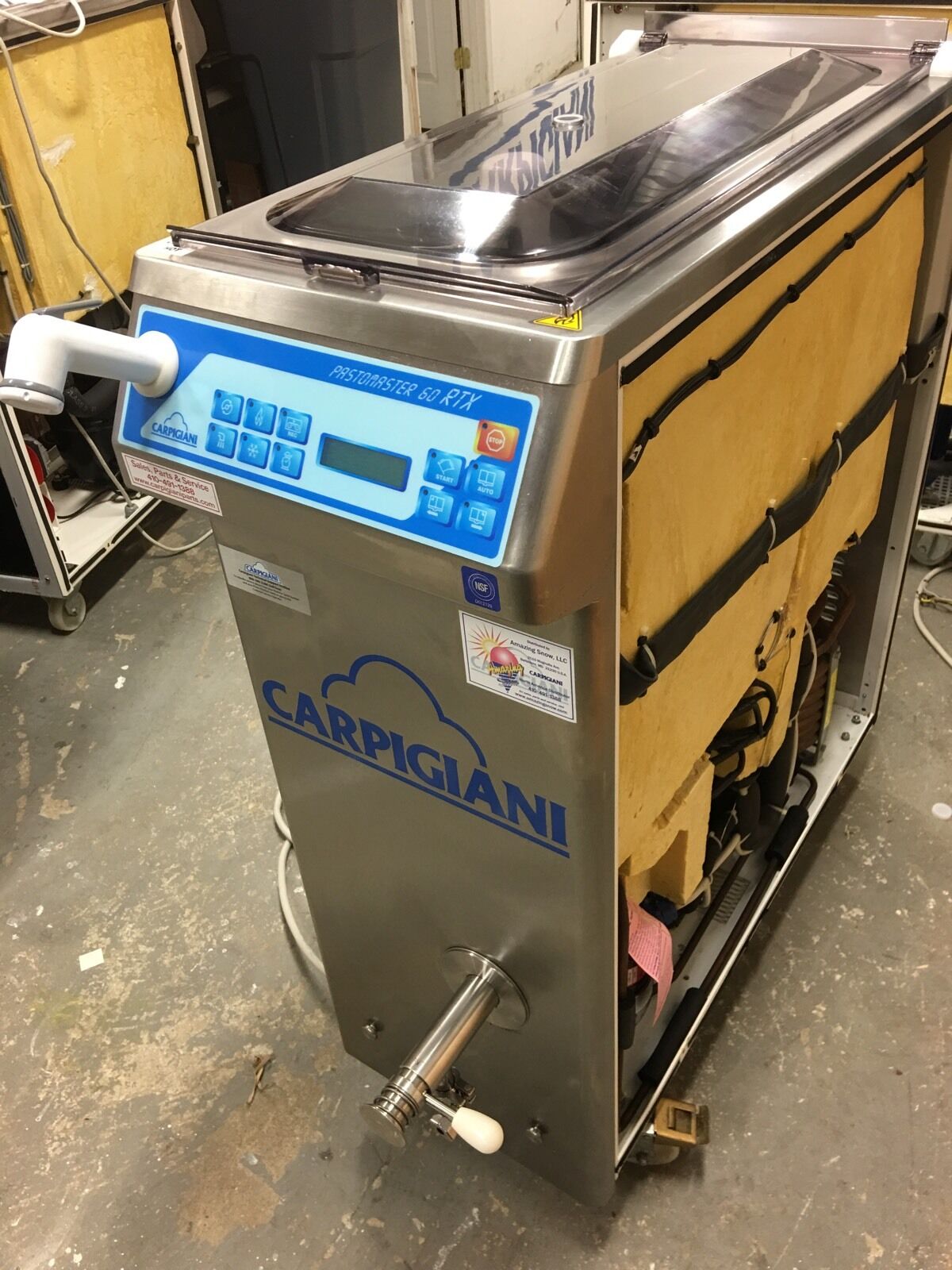 Carpigiani Gelato Ice Cream Pastomaster 60 RTX