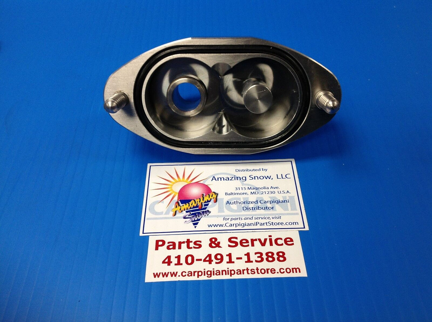 Carpigiani Parts Stainless Steel Pump Body UC-711P UC-1131P UF-253P UF 820 KW-77