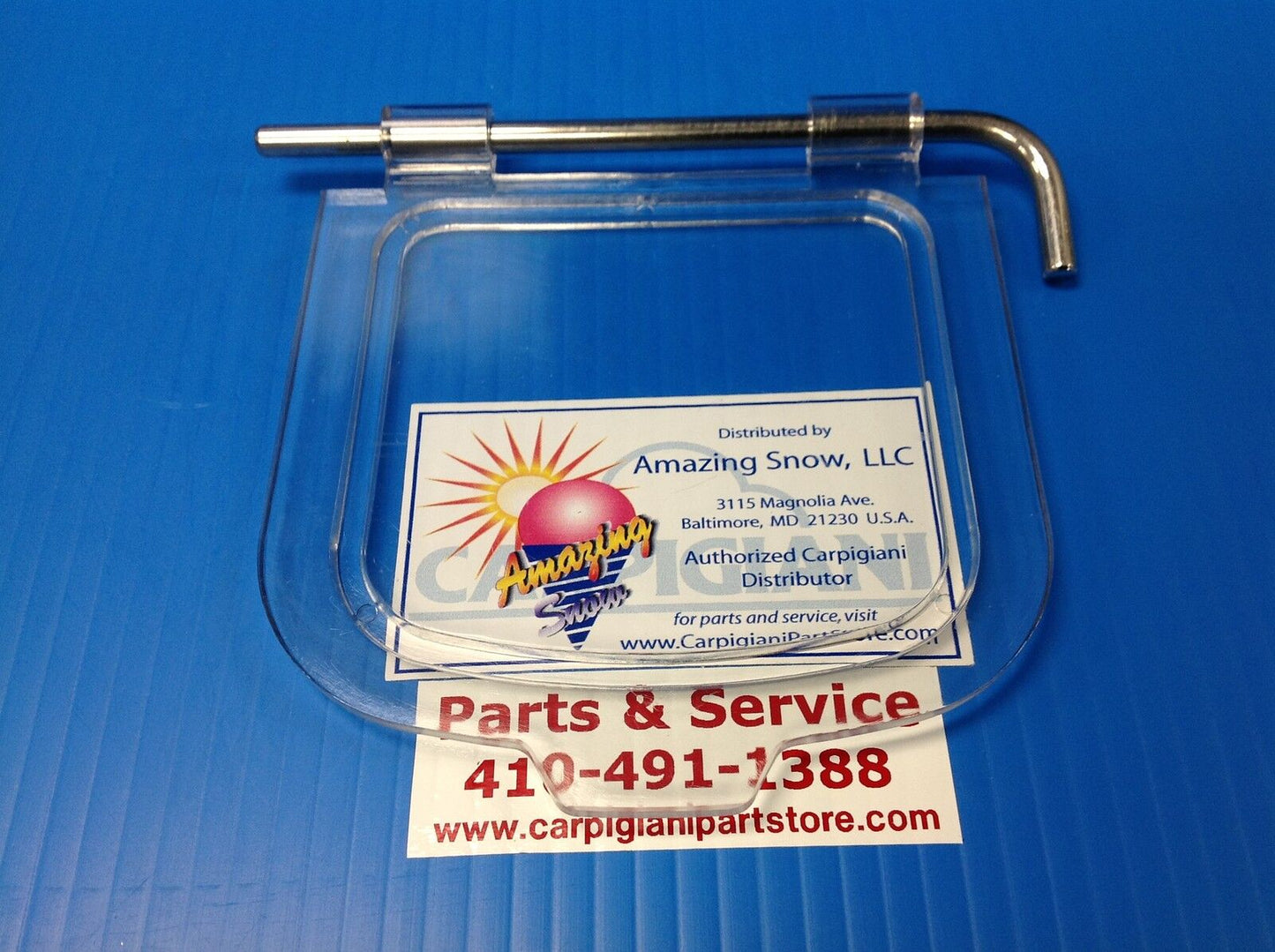 Carpigiani Parts Coldelite Batch Freezer Ice Cream LB-100B Door Cover Assembly