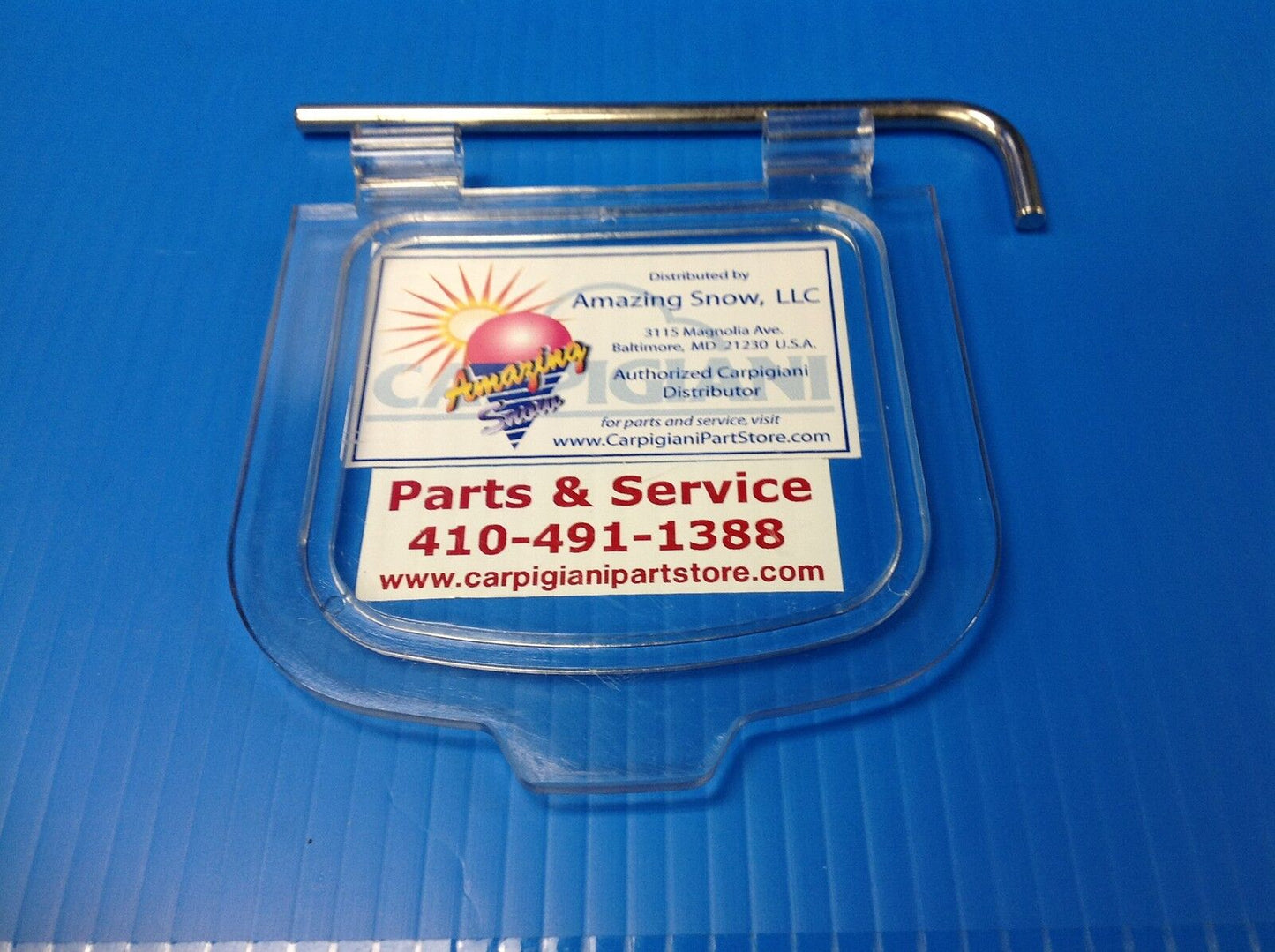 Carpigiani Parts Coldelite Batch Freezer Ice Cream LB-100B Door Cover Assembly