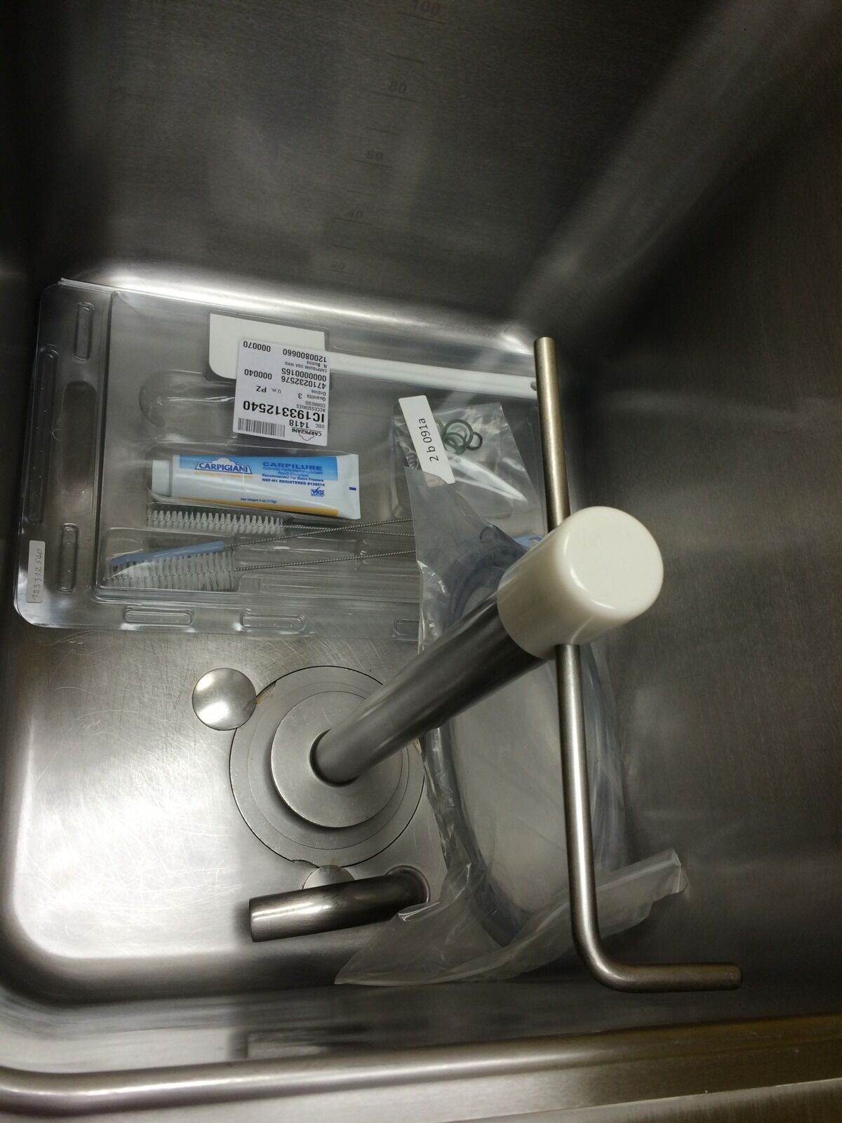 Carpigiani Pasteurizer Pastomaster 120 RTX Gelato Ice Cream 3 phase Water Cooled