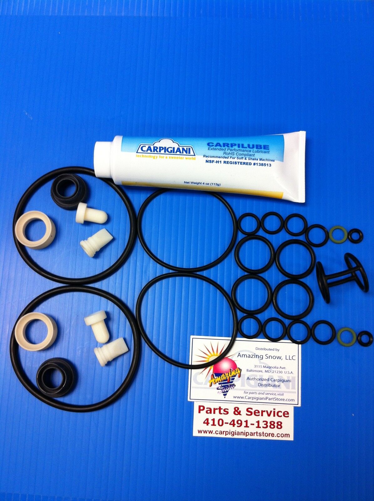 Carpigiani Parts Coldelite Ice Cream Gelato Frozen Yogurt Tune UP Kit UC-1131P