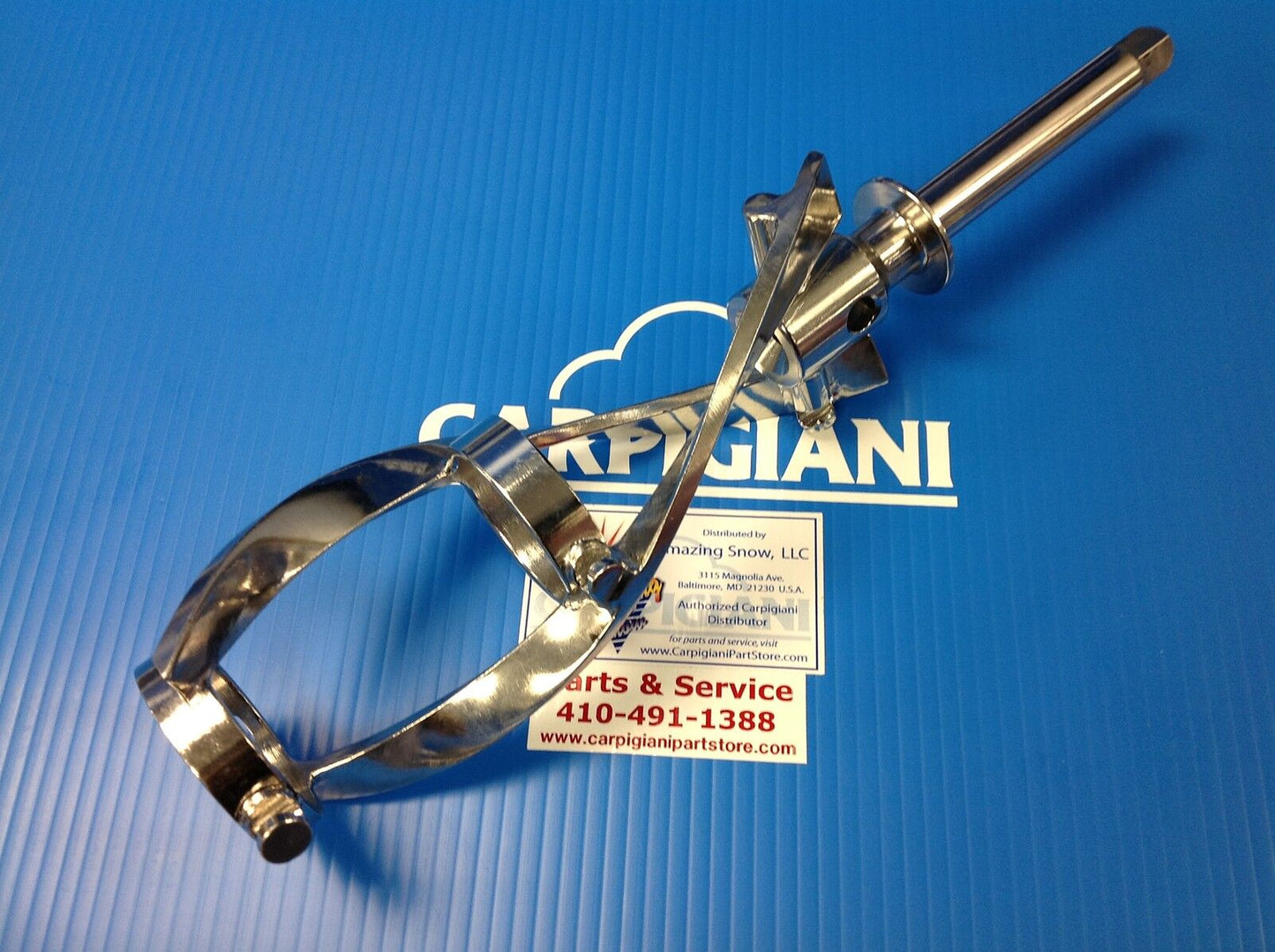 Carpigiani Parts Coldelite Soft Serve Ice Cream Beater Set UC-1131G & UC1131P