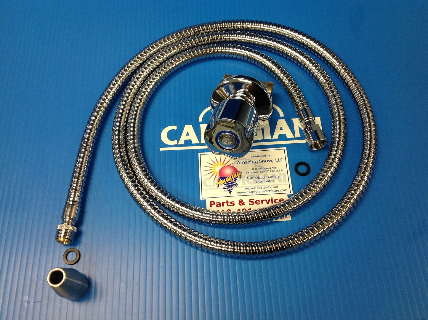 Carpigiani Parts Coldelite Compacta Batch Freezer Complete Wash Hose Assembly
