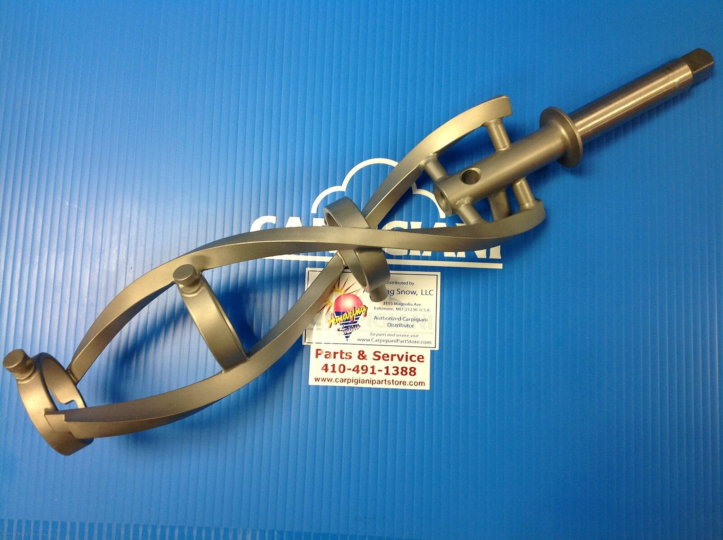 Carpigiani Parts Coldelite Soft Serve Ice Cream Beater Set UF-253P & UF-253G