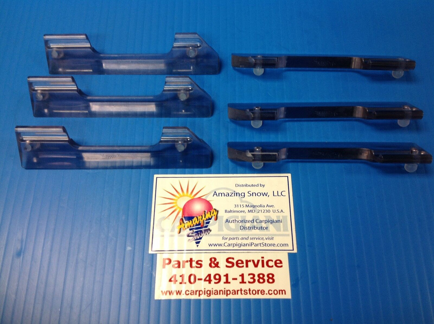 Carpigiani Parts Coldelite Ice Cream Gelato Yogurt Scraper Blades Kit UF-253