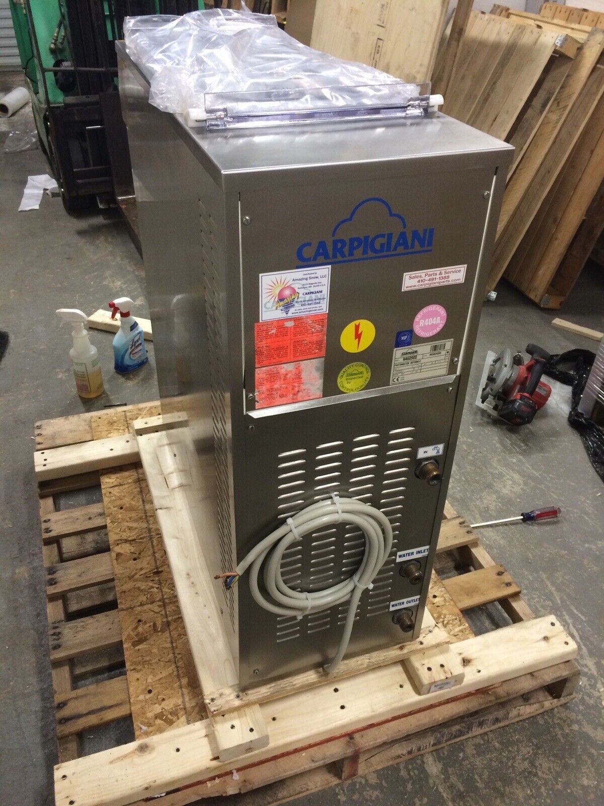 Carpigiani Gelato Ice Cream Pastomaster 60 Tronic  1 Year Warranty