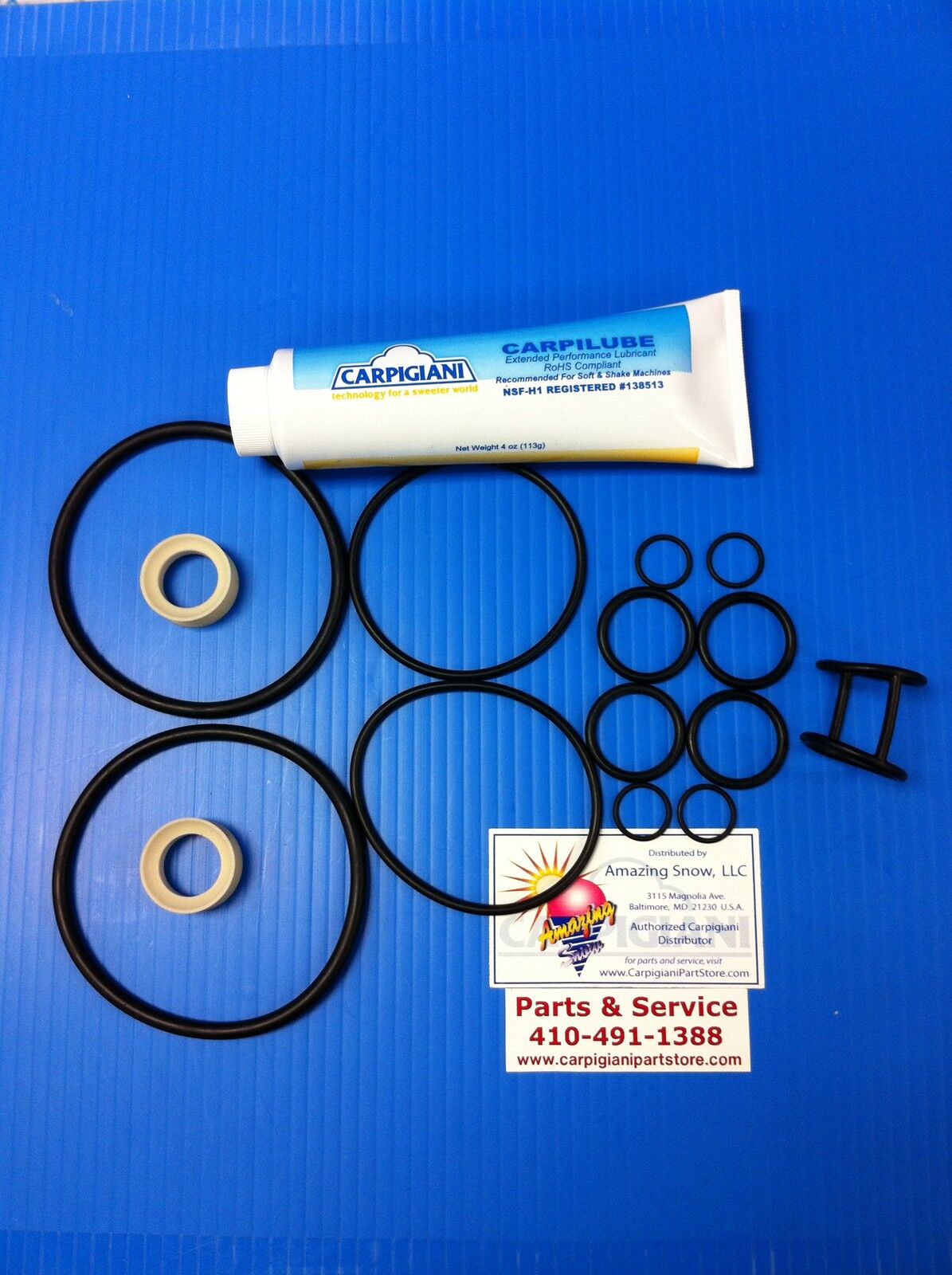 Carpigiani Parts Coldelite Ice Cream Gelato Yogurt Tune UP Kit UC113G & UC1131G