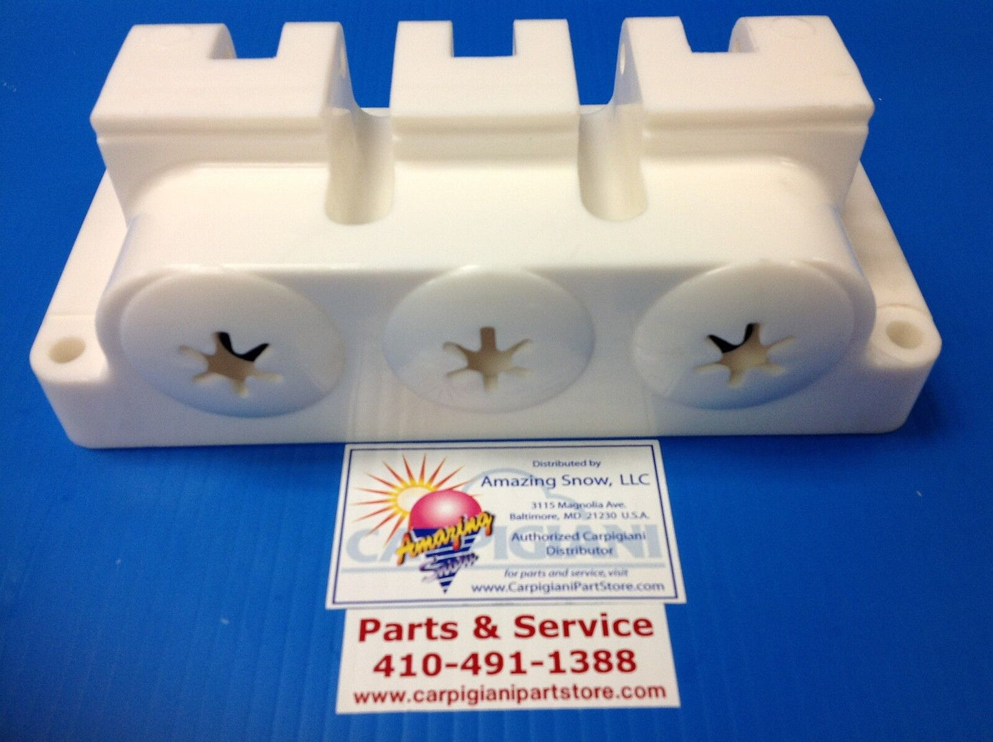 Carpigiani Parts Coldelite Ice Cream Yogurt Dispensing Head Body UF-253P UC1131