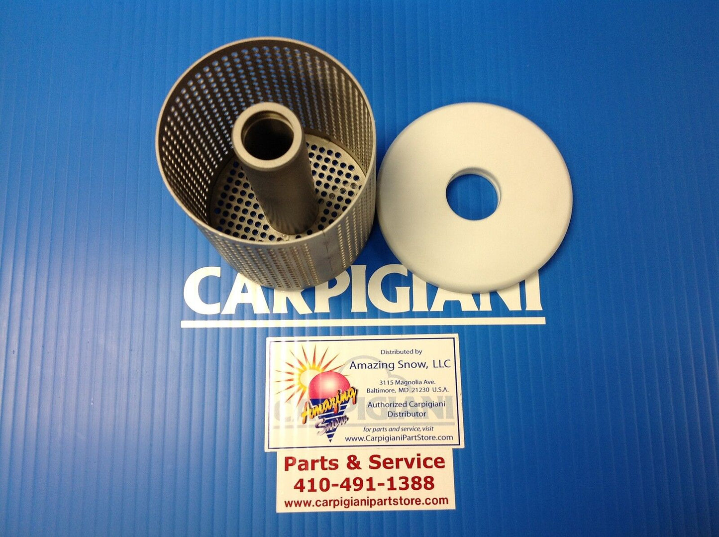 Carpigiani Parts Coldelite Compacta 3001 Compacta 3003 Flavor Container & Cover