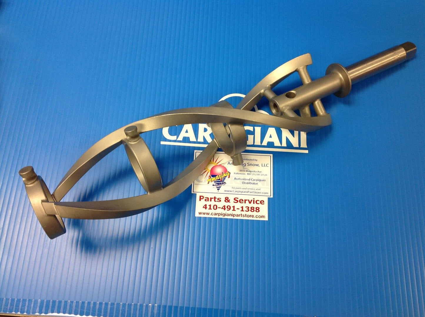 Carpigiani Parts Coldelite Soft Serve Ice Cream Beater Set UF-253P & UF-253G