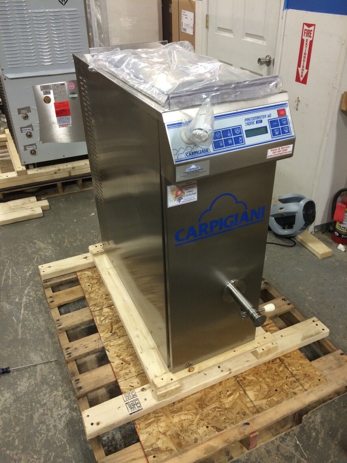 Carpigiani Gelato Ice Cream Pastomaster 60 Tronic  1 Year Warranty