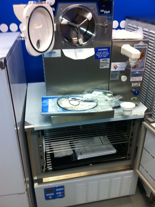 New Carpigiani Batch Freezer Blast Freezer Whipped Cream Ice Cream Gelato Pastry