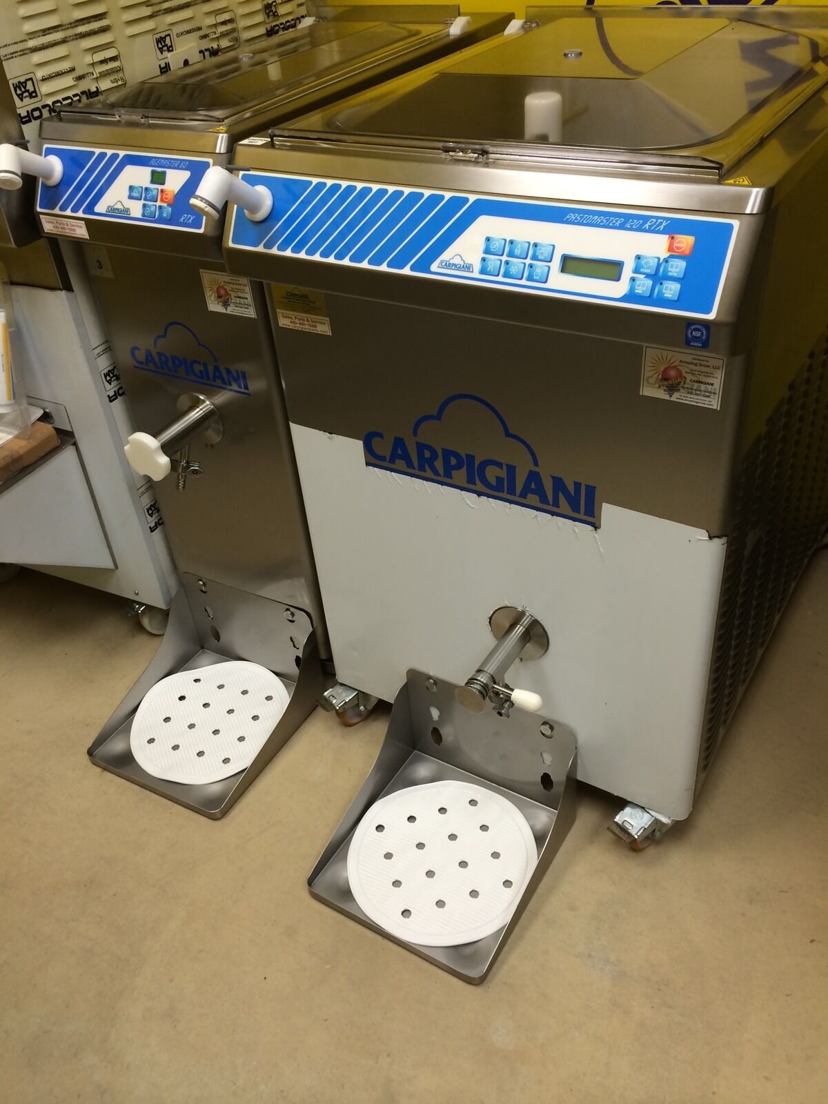 Carpigiani Pasteurizer Pastomaster 120 RTX Gelato Ice Cream 3 phase Water Cooled
