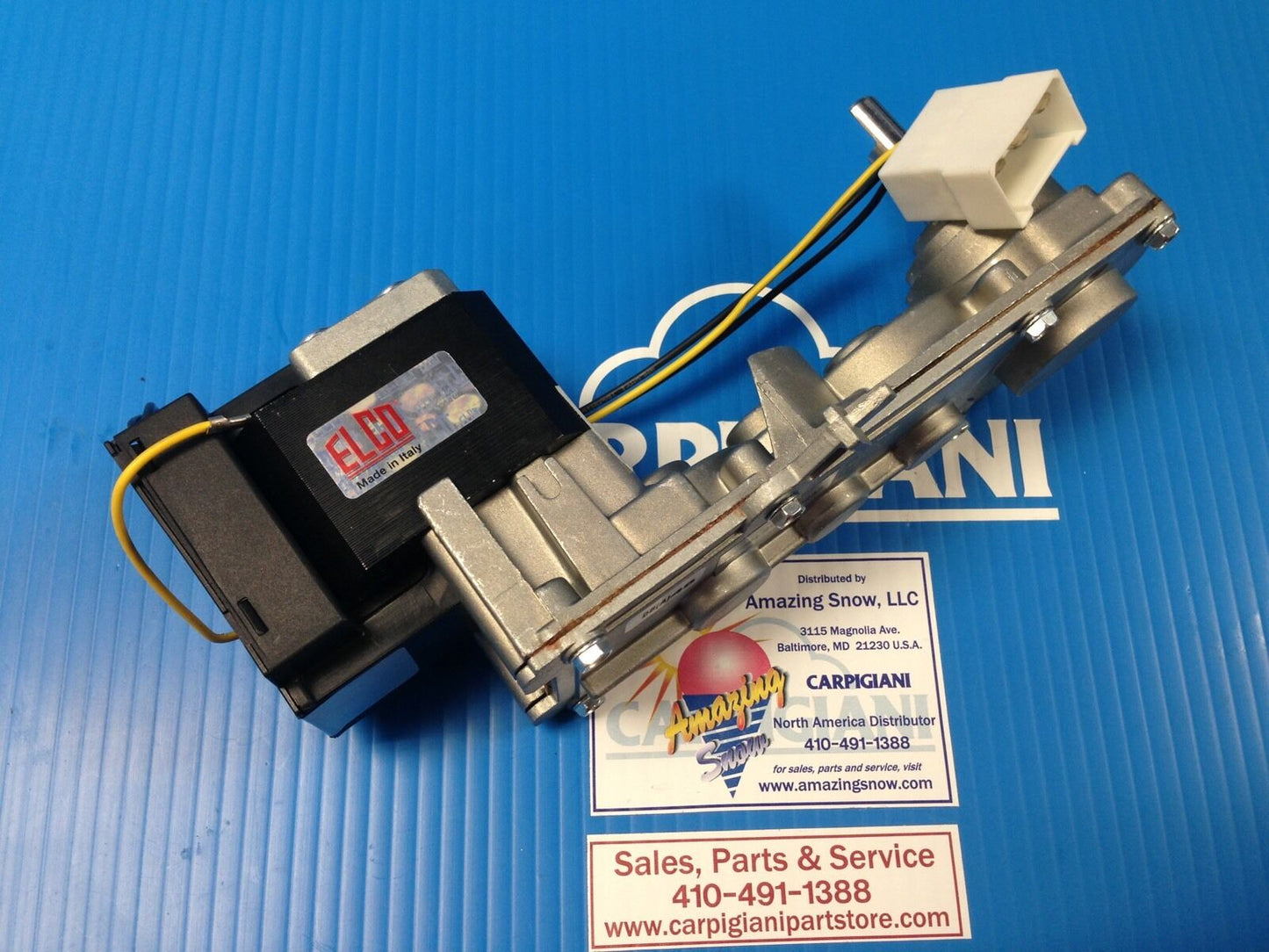 Carpigiani Parts Slush Spin Model Gear Box -Motor 1 Bowl , 2 Bowl, 3 Bowl