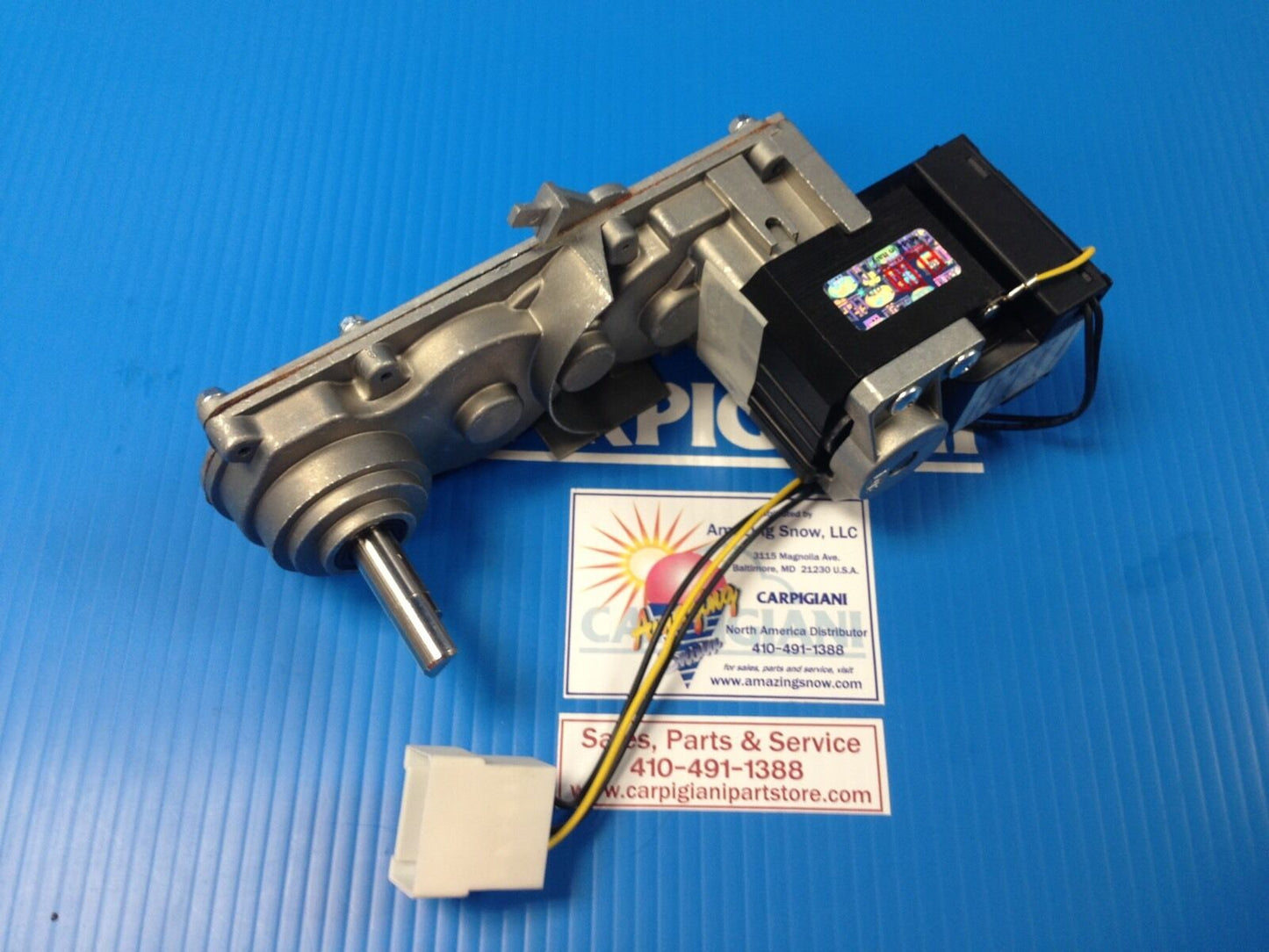 Carpigiani Parts Slush Spin Model Gear Box -Motor 1 Bowl , 2 Bowl, 3 Bowl