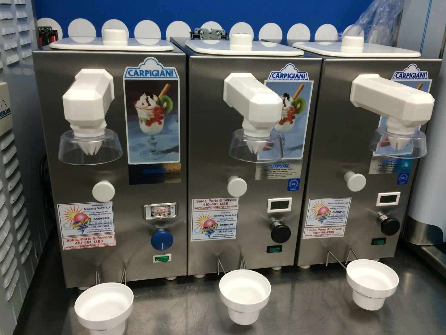 Carpigiani Whipped Cream Machine Model KW-50 Gelat Ice Cream Bakery Cafe'