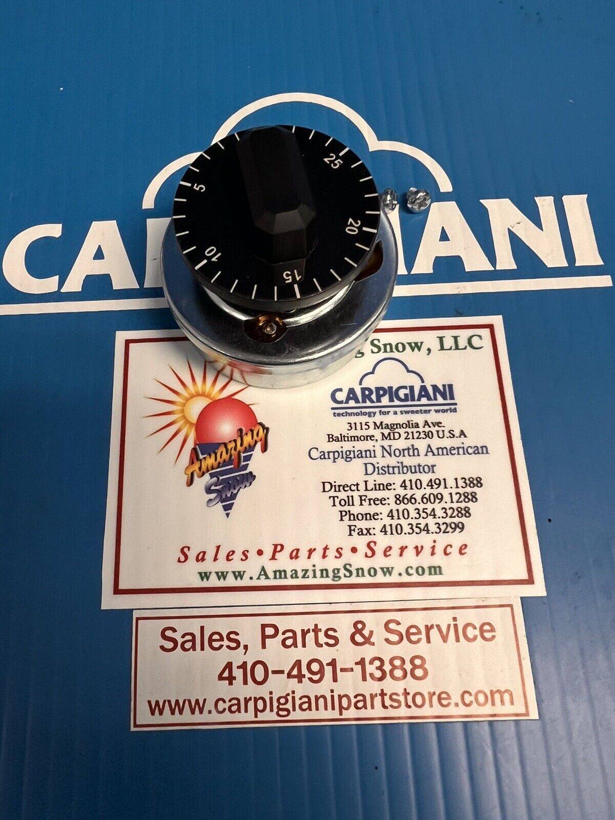 Carpigiani Parts Coldelite Batch Freezer Gelato IceCream LB-100B Timer With Knob