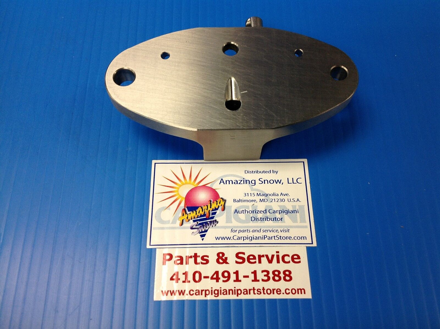 Carpigiani Parts Coldlite Stainless Steel Pump Cover UC711P UC1131P UF253P UF820