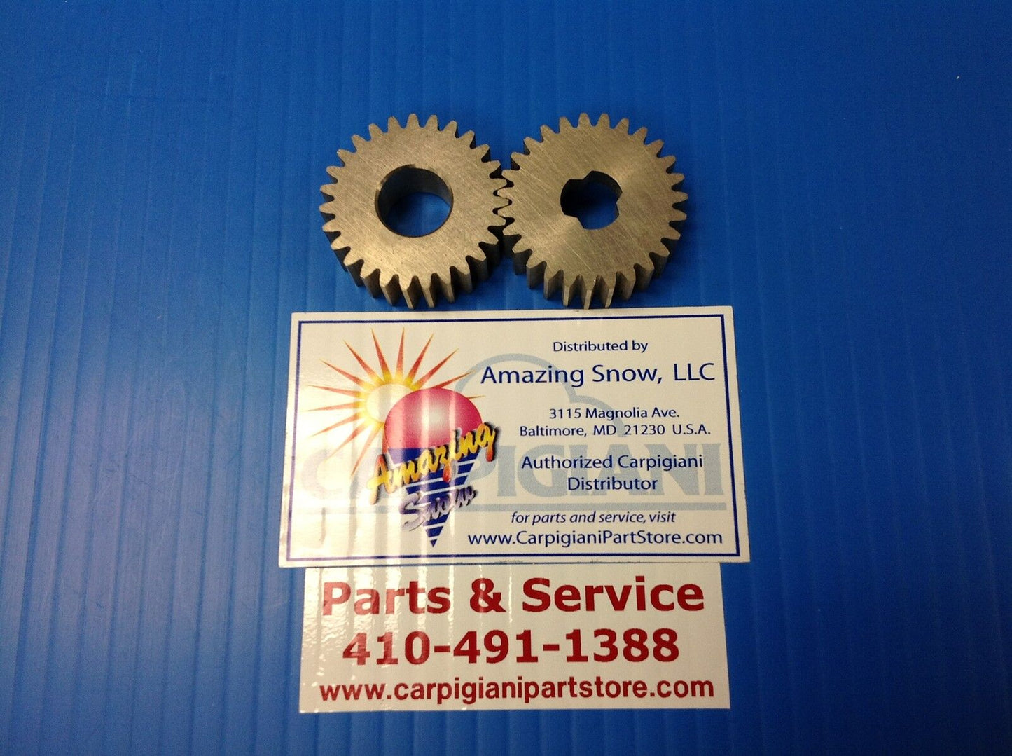 Carpigiani Parts Coldelite Whipped Cream Machine Pump Gears Set  KW-50 MINIWIP