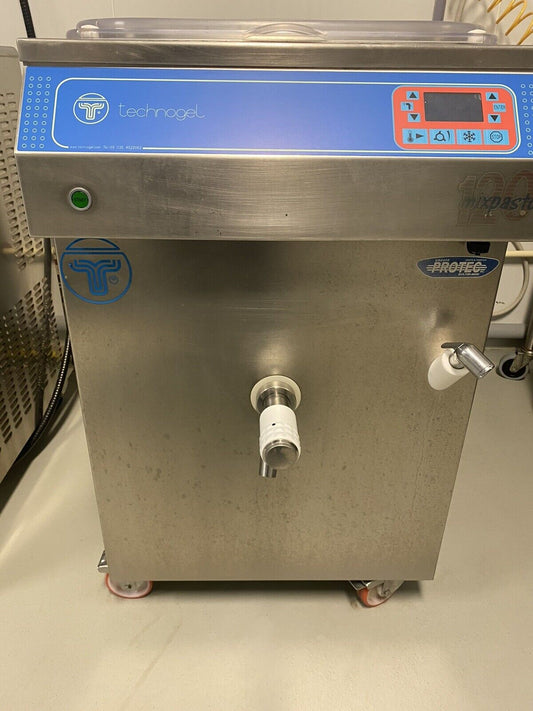 2018 Technogel Mixpasto 120 Pasteurizer Gelato Ice Cream 3 phase Water Cooled